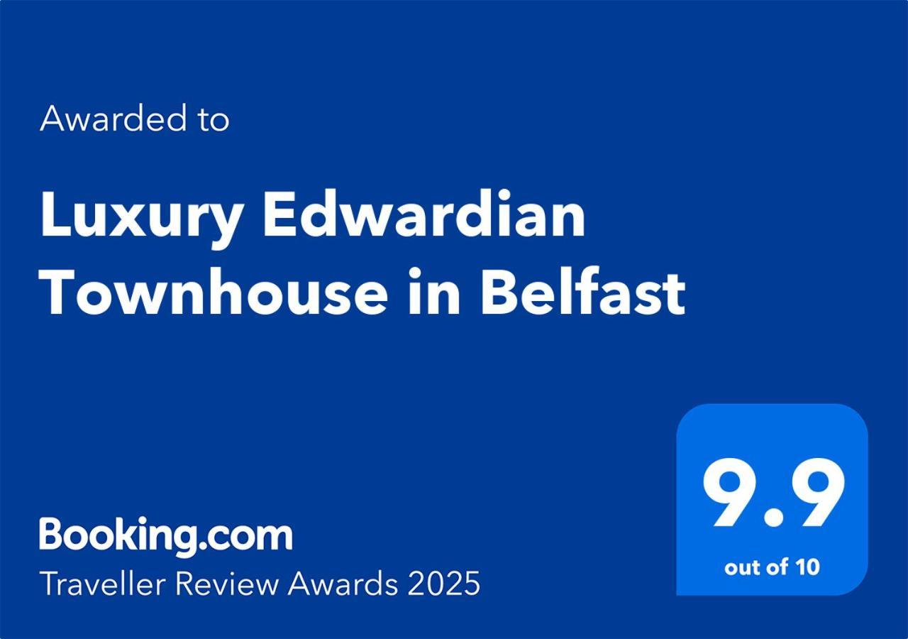Willa Luxury Edwardian Townhouse In Belfast Zewnętrze zdjęcie